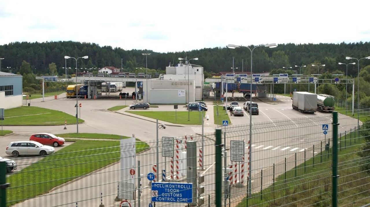 Россия закрыла пункт пропуска на границе с Эстонией до февраля 2024 года