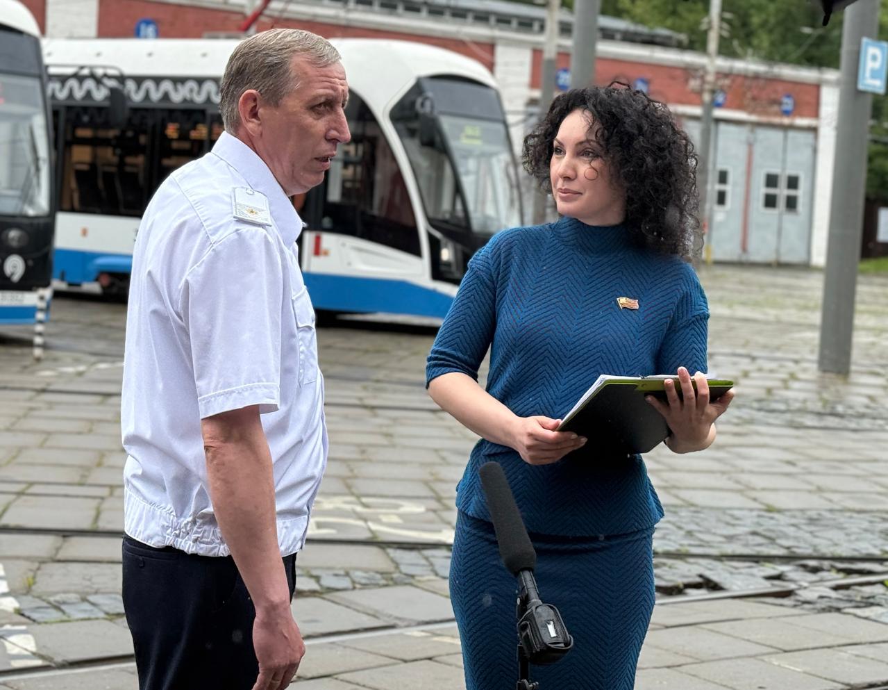 Запуск 3 дополнительных трамваев на маршруте Nº 46 «Метрогородок — МЦД Калитники» по просьбе жителей районов Метрогородок Богородское